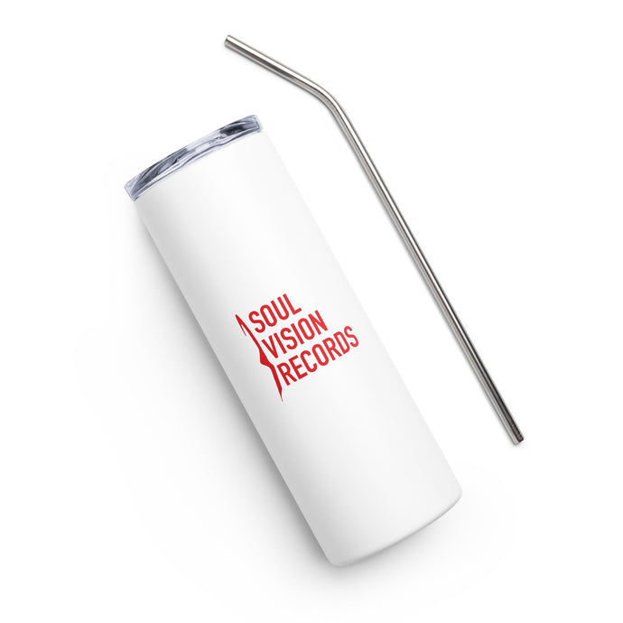 Soul Vision Records Logo - Stainless Steel Tumbler
